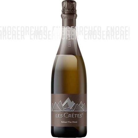 Immagine vino Les Crètes, Vino Spumante di Qualità VSQ Metodo Classico {Reban} dosaggio zero 2024