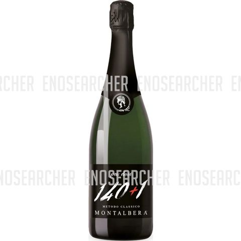 Immagine vino Montalbera, Vino Spumante di Qualità VSQ Metodo Classico 140 1 dosaggio zero