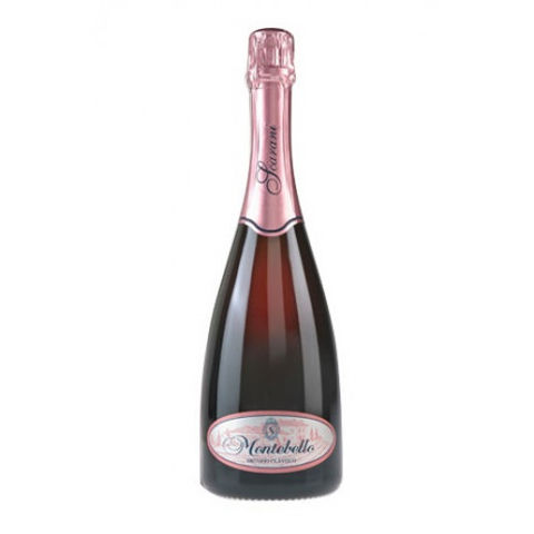 Immagine vino Ca' Montebello, Vino Spumante di Qualità VSQ Metodo Classico Pinot Nero brut rosè
