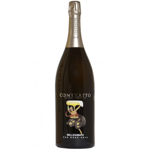 Immagine vino Contratto, Vino Spumante di Qualità VSQ Metodo Classico dosaggio zero millesimato mathusalem