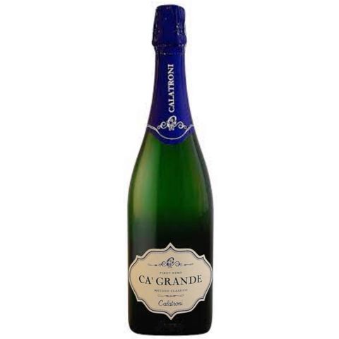 Immagine vino Calatroni, Vino Spumante di Qualità VSQ Metodo Classico Ca' Grande Pinot Nero brut