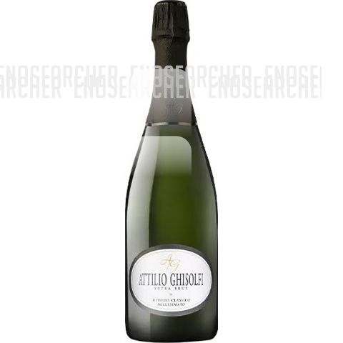 Immagine vino Attilio Ghisolfi, Vino Spumante di Qualità VSQ Metodo Classico extra brut 2023