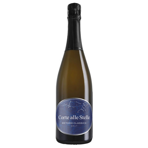 Immagine vino Corte Alle Stelle, Vino Spumante di Qualità VSQ Metodo Classico brut