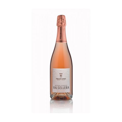 Immagine vino Francone, Vino Spumante di Qualità VSQ Metodo Classico VALSELLERA brut rosè