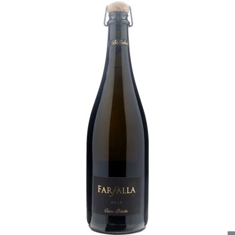 Immagine vino Ballabio, Vino Spumante di Qualità VSQ Ballabio Farfalla Pinot Nero Cave Privee Metodo Classico extra brut 2015