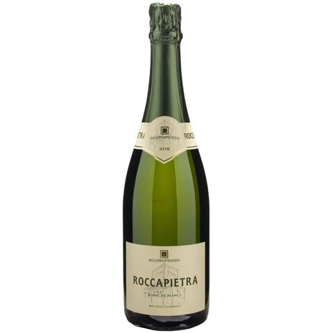 Immagine vino Scuropasso, Vino Spumante di Qualità VSQ Roccapietra Metodo Classico extra brut blanc de blancs
