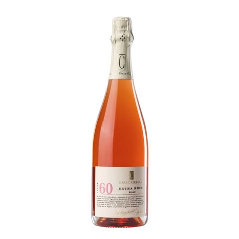 Immagine vino Casa Caterina, Vino Spumante di Qualità VSQ Metodo Classico {Cuvée 60} Brut rosè