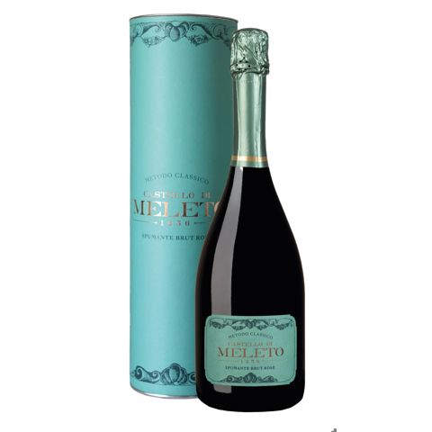 Immagine vino Castello di Meleto, Vino Spumante di Qualità VSQ Metodo Classico brut rosè 2019