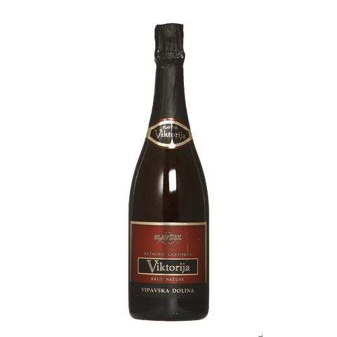 Immagine vino Slavcek, {Viktorija Spumante Rosé Brut Nature}