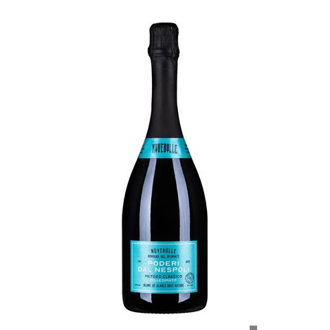 Immagine vino Poderi dal Nespoli, Romagna DOC Spumante Metodo Classico Brut Nature {Nove Bolle} blanc de blancs 2020