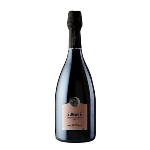 Immagine vino Tenute Rubino, Vino Spumante di Qualità VSQ Metodo Classico Rosato {Sumarè} extra brut 2021