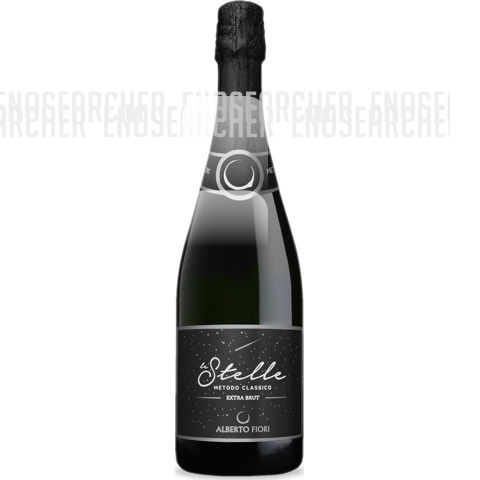 Immagine vino Alberto Fiori Valdamonte, Vino Spumante di Qualità VSQ Le Stelle Metodo Classico Pinot Nero extra brut 2022