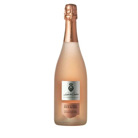 Immagine vino Leone de Castris, Vino Spumante di Qualità VSQ {Five Roses} Brut Metodo Classico brut 2017