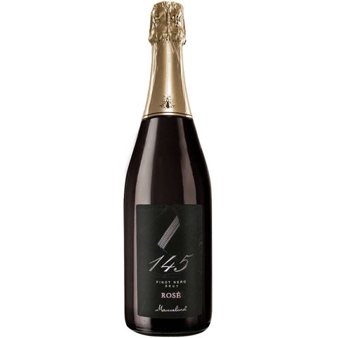 Immagine vino Manuelina, Vino Spumante di Qualità VSQ Metodo Classico 145 Pinot Nero rosè 2020