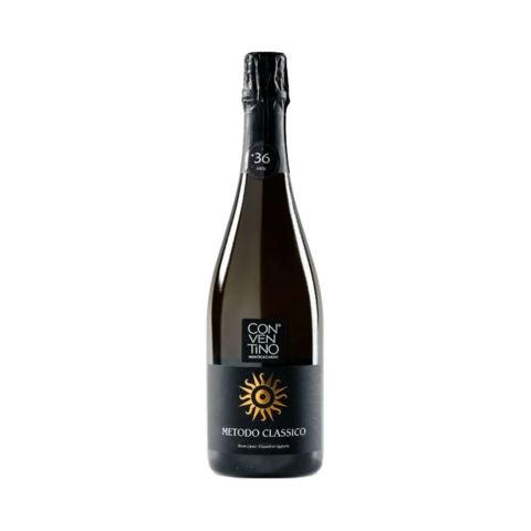 Immagine vino Conventino Monteciccardo, Vino Spumante di Qualità VSQ Metodo Classico BRUT NATURE 36 MESI FAMOSO 2018