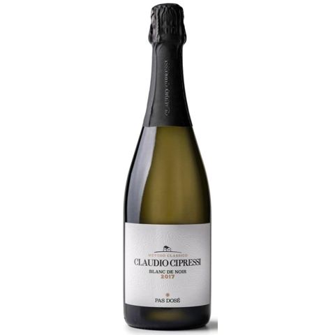 Immagine vino Claudio Cipressi, Vino Spumante di Qualità VSQ Metodo Classico dosaggio zero blanc de noirs millesimato 2017