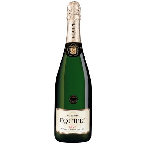 Immagine vino Equipe 5, Vino Spumante di Qualità VSQ Metodo Classico {Brut} millesimato 2016