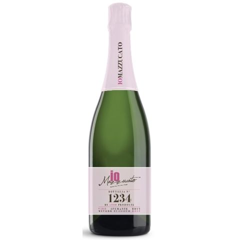 Immagine vino Io Mazzucato, Vino Spumante di Qualità VSQ Metodo Classico Pas Dosè rosè 2015