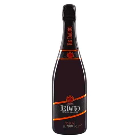 Immagine vino Cantine Re Dauno, Vino Spumante di Qualità VSQ Metodo Classico dosaggio zero 2021