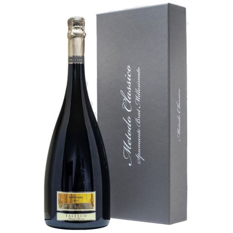 Immagine vino Falesco Cotarella, Vino Spumante di Qualità VSQ Metodo Classico brut millesimato 2015 magnum