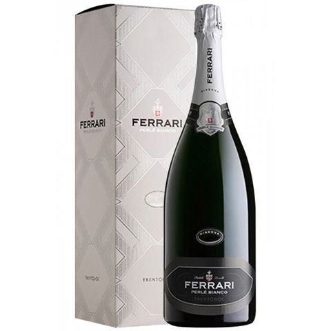 Immagine vino Ferrari, Trento DOC {Perlè Bianco} riserva 2015 magnum
