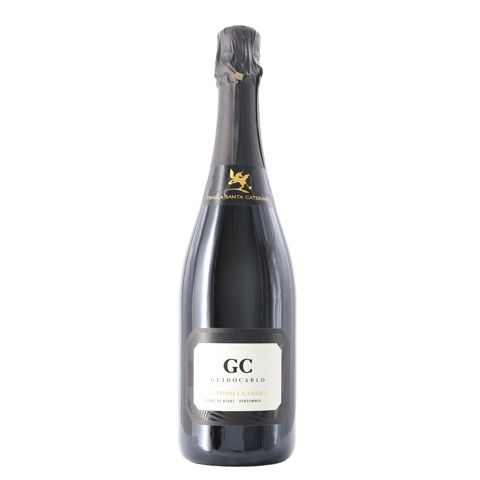 Immagine vino Tenuta Santa Caterina, Vino Spumante di Qualità VSQ Metodo Classico {GuidoCarlo} extra brut blanc de blancs 2019